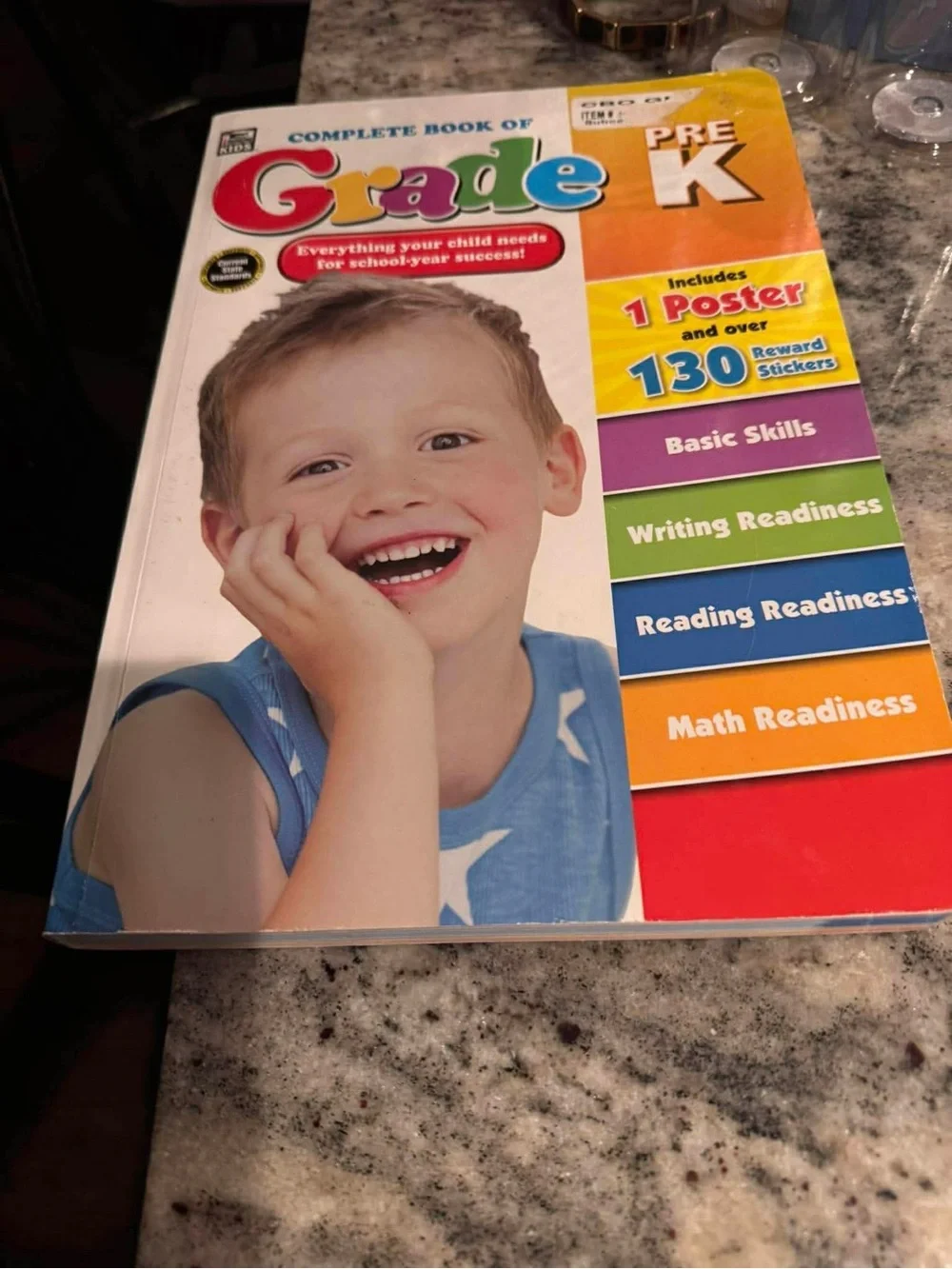 3pc pre k work books Bendon Numbers Learning Workbook - Numbers Practice